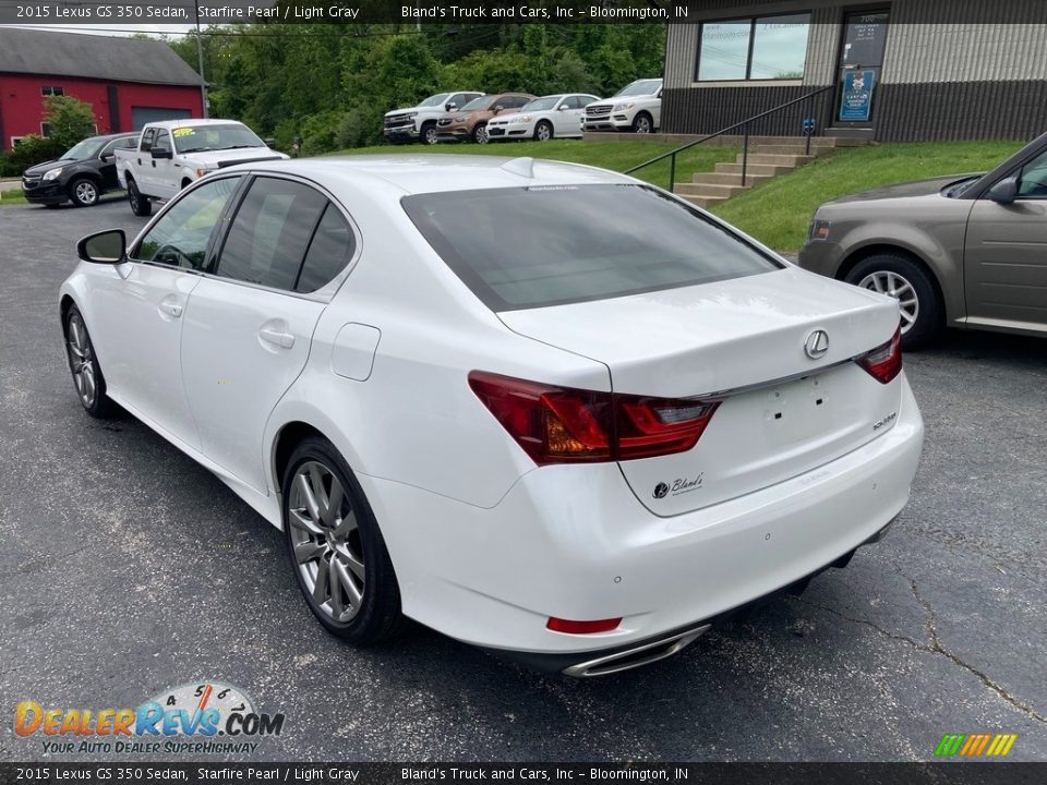 2015 Lexus GS 350 Sedan Starfire Pearl / Light Gray Photo #3