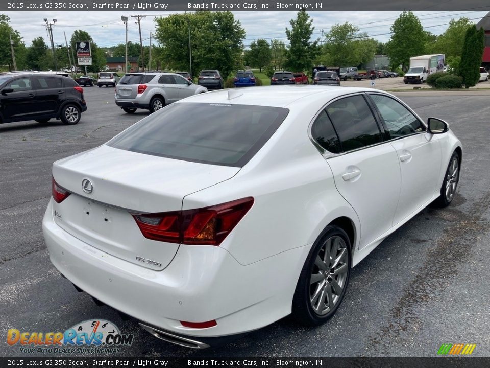 2015 Lexus GS 350 Sedan Starfire Pearl / Light Gray Photo #5