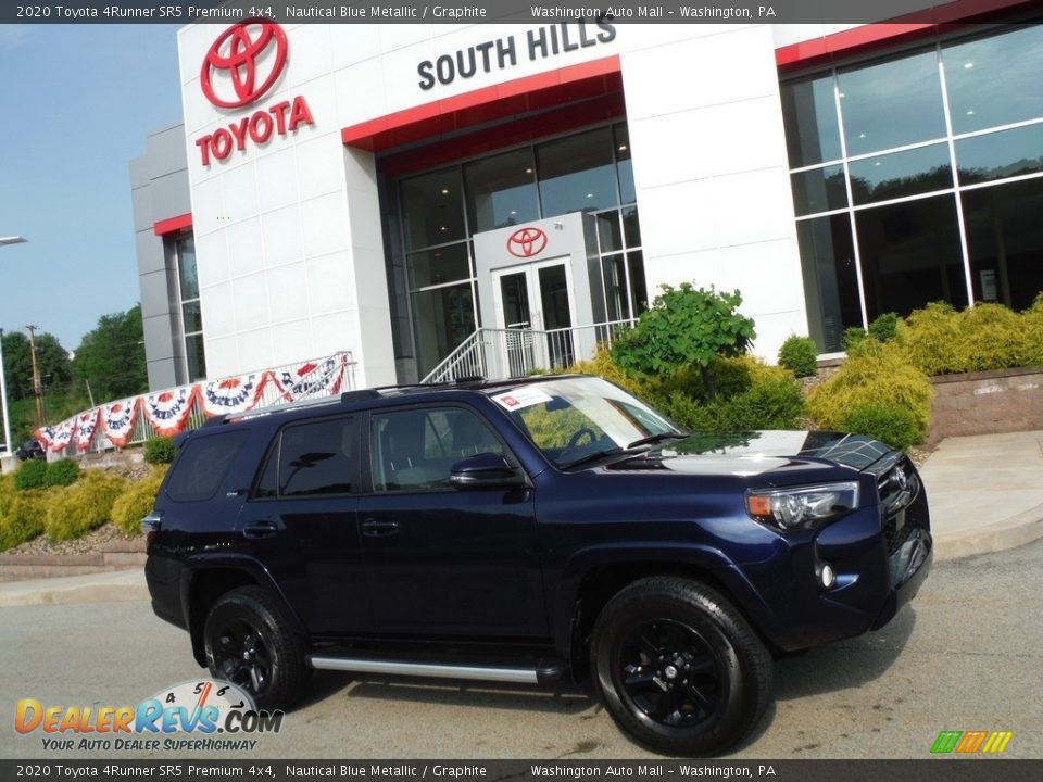 2020 Toyota 4Runner SR5 Premium 4x4 Nautical Blue Metallic / Graphite Photo #2