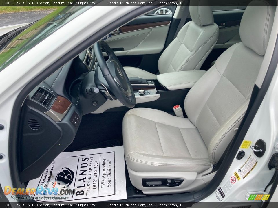 Front Seat of 2015 Lexus GS 350 Sedan Photo #11