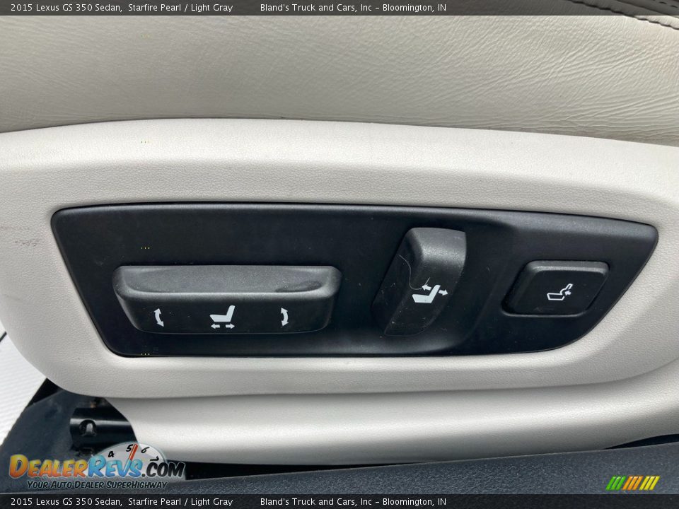 Front Seat of 2015 Lexus GS 350 Sedan Photo #12