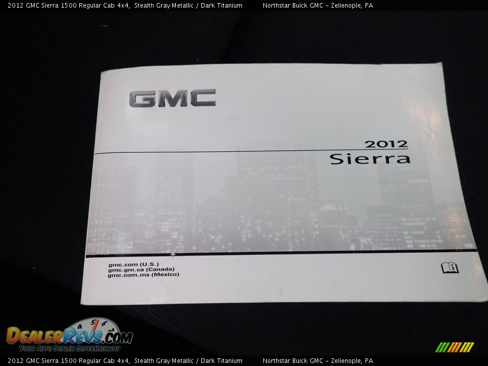 2012 GMC Sierra 1500 Regular Cab 4x4 Stealth Gray Metallic / Dark Titanium Photo #18