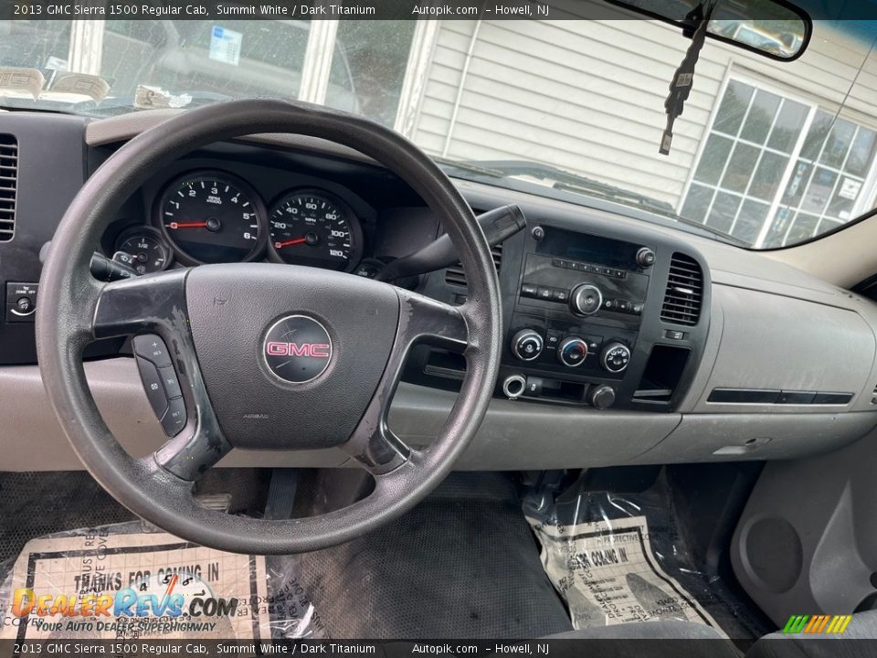 2013 GMC Sierra 1500 Regular Cab Summit White / Dark Titanium Photo #18