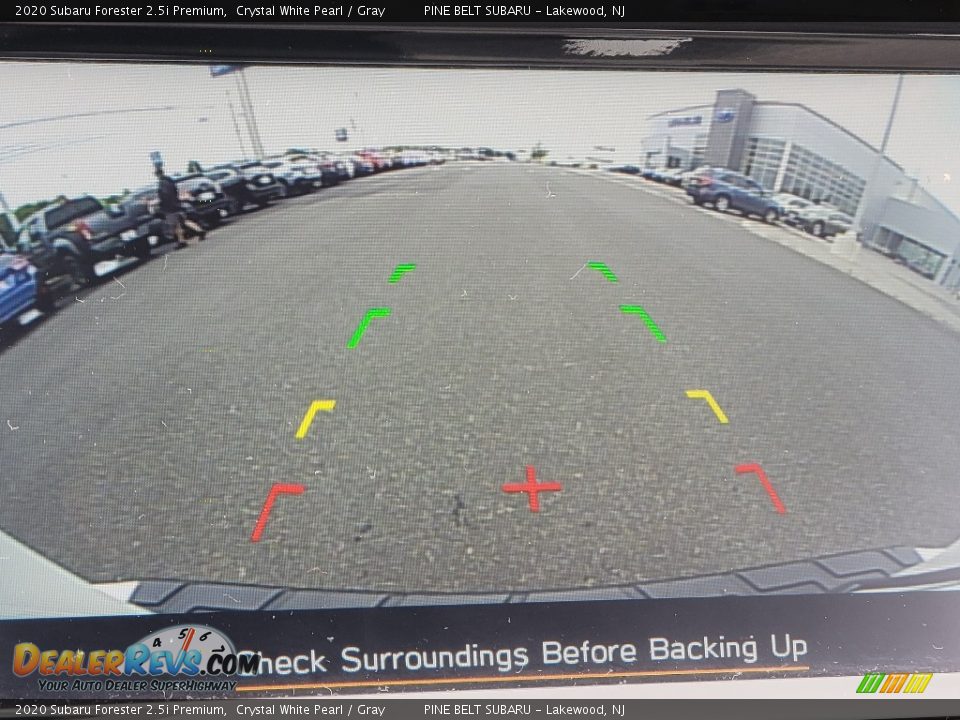 2020 Subaru Forester 2.5i Premium Crystal White Pearl / Gray Photo #7