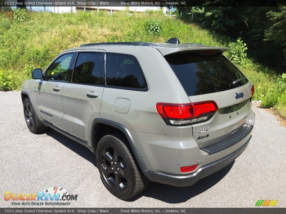 2020 Jeep Grand Cherokee Upland 4x4 Sting-Gray / Black Photo #9