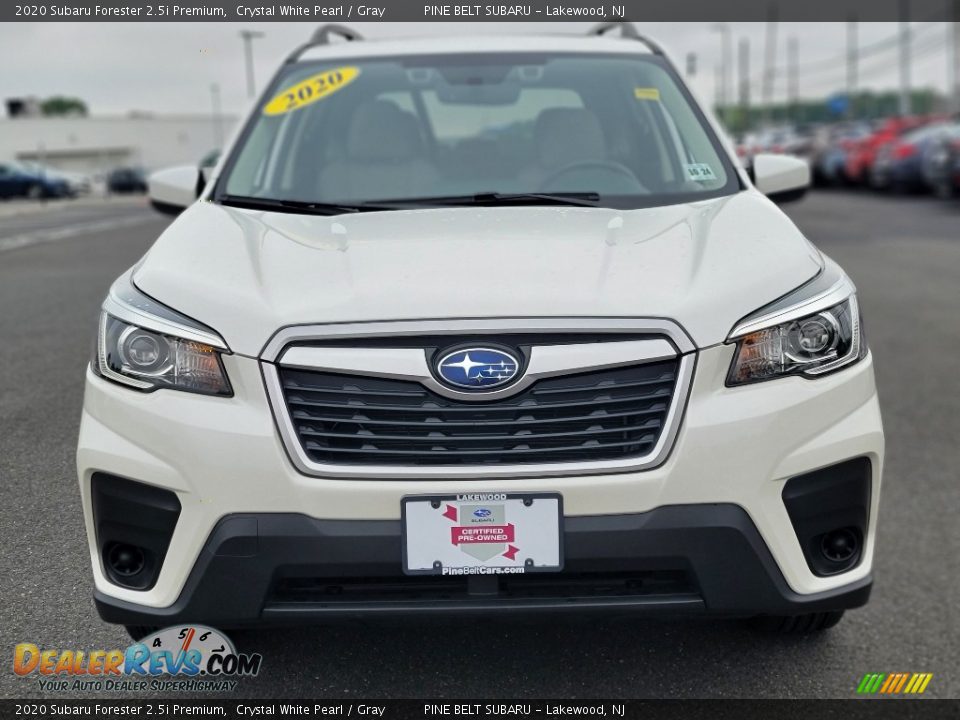 2020 Subaru Forester 2.5i Premium Crystal White Pearl / Gray Photo #15