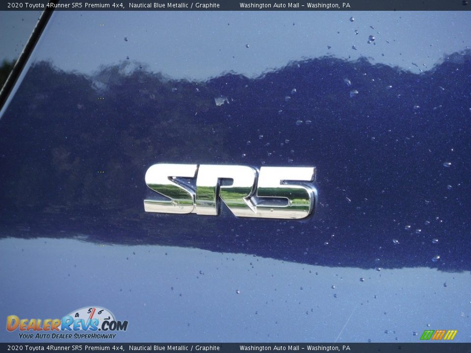 2020 Toyota 4Runner SR5 Premium 4x4 Nautical Blue Metallic / Graphite Photo #13