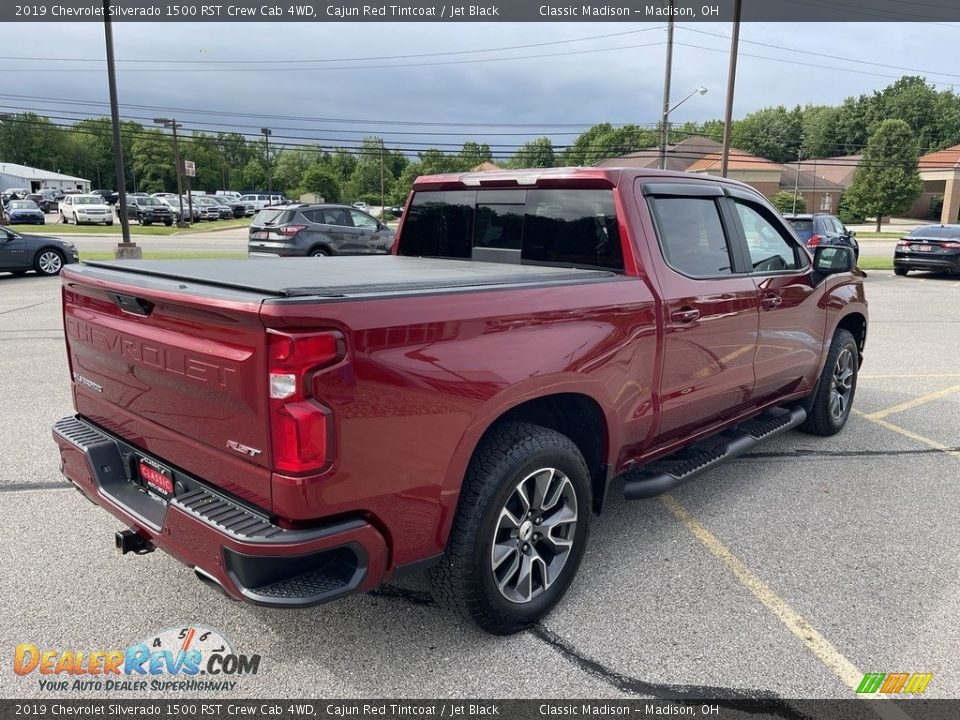 2019 Chevrolet Silverado 1500 RST Crew Cab 4WD Cajun Red Tintcoat / Jet Black Photo #3