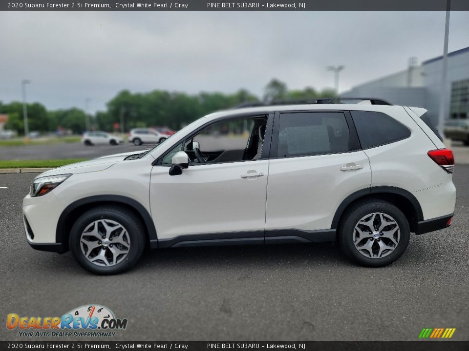 2020 Subaru Forester 2.5i Premium Crystal White Pearl / Gray Photo #17