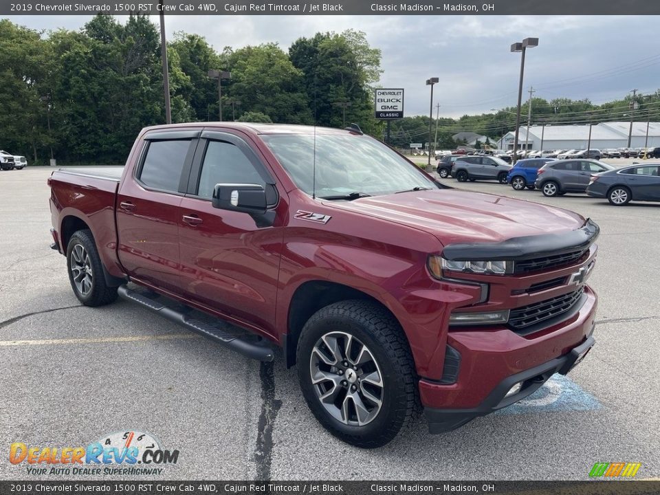 2019 Chevrolet Silverado 1500 RST Crew Cab 4WD Cajun Red Tintcoat / Jet Black Photo #4