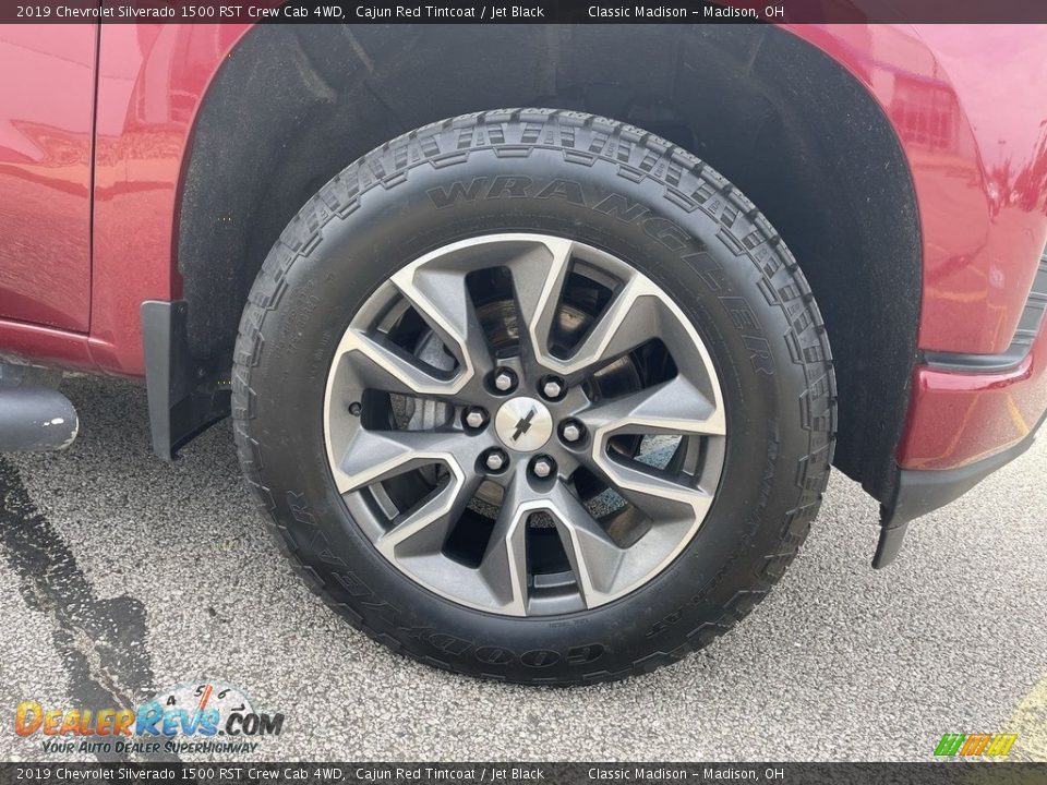 2019 Chevrolet Silverado 1500 RST Crew Cab 4WD Cajun Red Tintcoat / Jet Black Photo #5