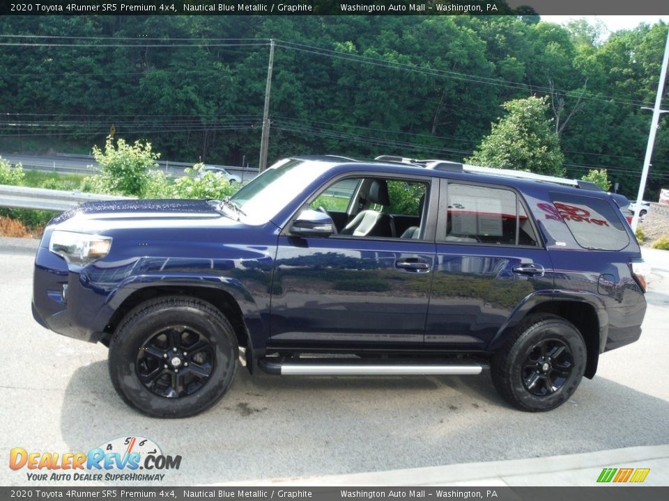 2020 Toyota 4Runner SR5 Premium 4x4 Nautical Blue Metallic / Graphite Photo #16