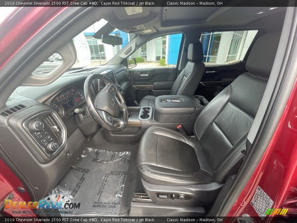2019 Chevrolet Silverado 1500 RST Crew Cab 4WD Cajun Red Tintcoat / Jet Black Photo #6
