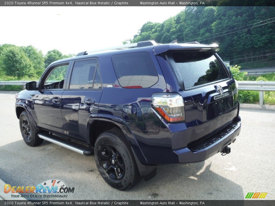 2020 Toyota 4Runner SR5 Premium 4x4 Nautical Blue Metallic / Graphite Photo #17