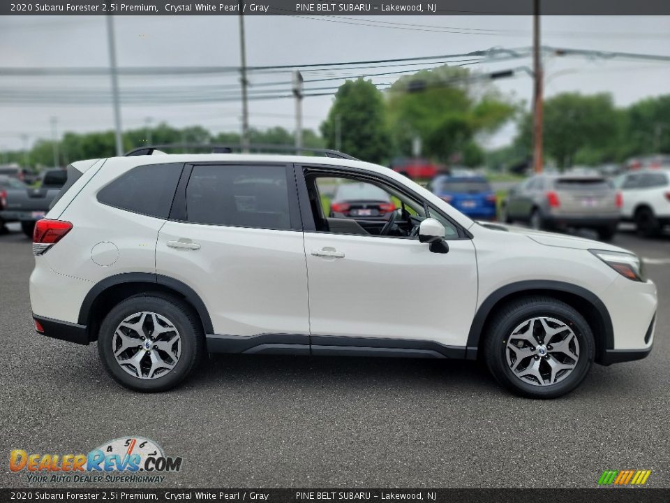 2020 Subaru Forester 2.5i Premium Crystal White Pearl / Gray Photo #21