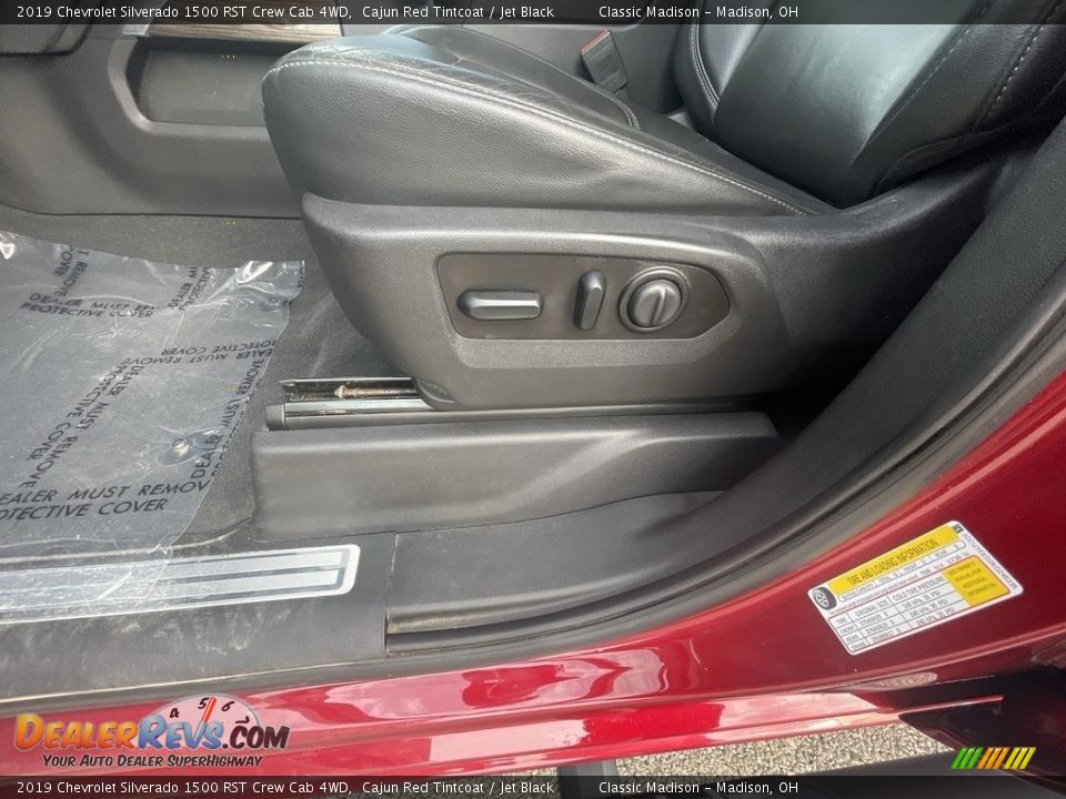 2019 Chevrolet Silverado 1500 RST Crew Cab 4WD Cajun Red Tintcoat / Jet Black Photo #7