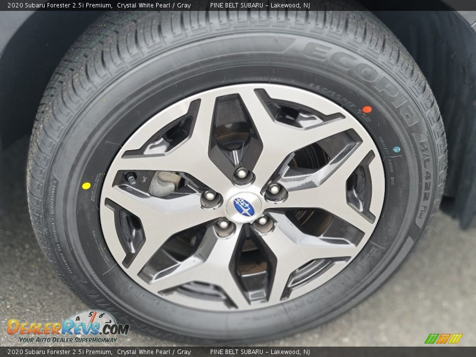 2020 Subaru Forester 2.5i Premium Crystal White Pearl / Gray Photo #22
