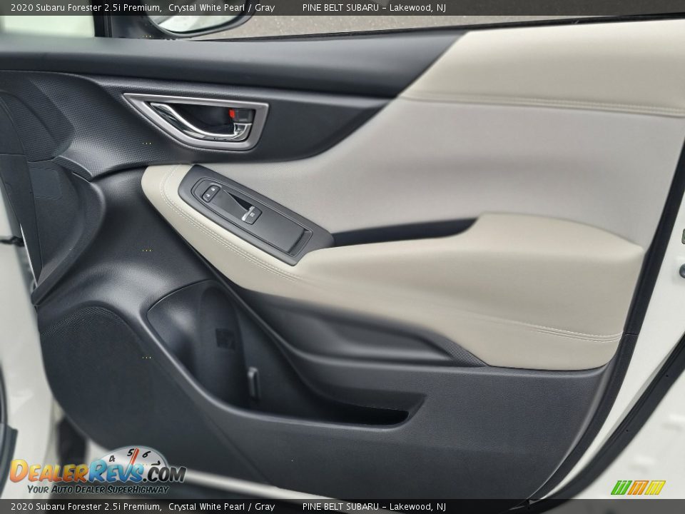 2020 Subaru Forester 2.5i Premium Crystal White Pearl / Gray Photo #23