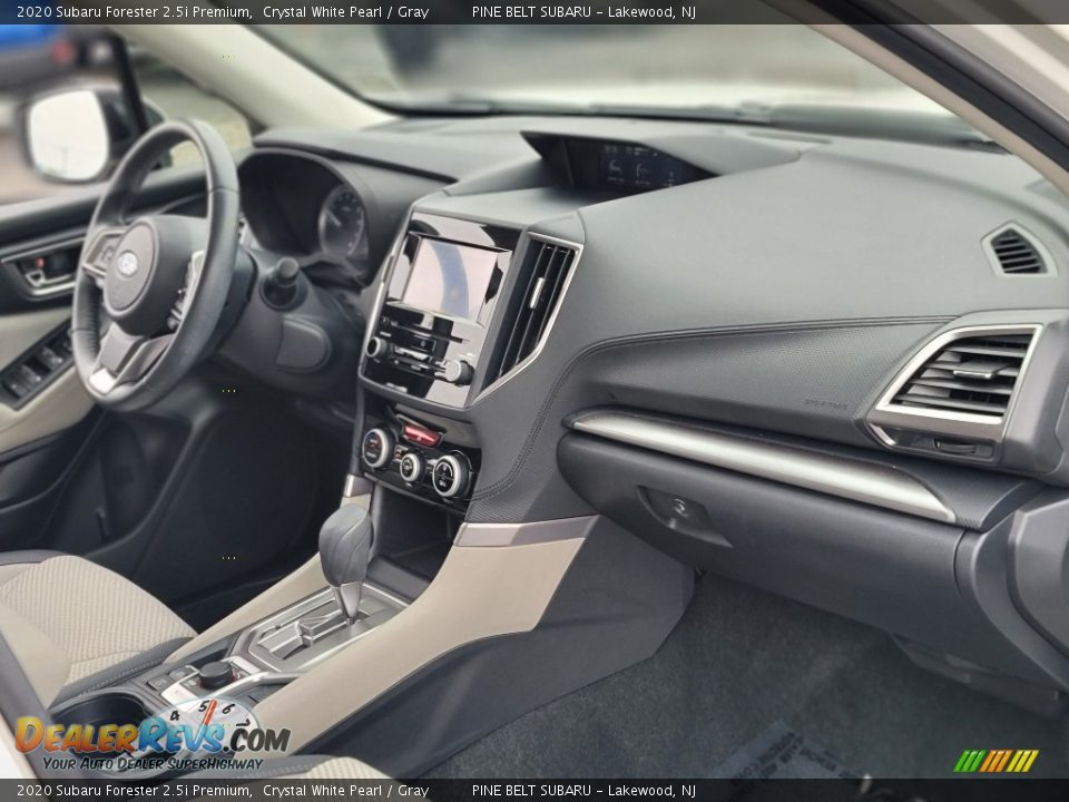 2020 Subaru Forester 2.5i Premium Crystal White Pearl / Gray Photo #24
