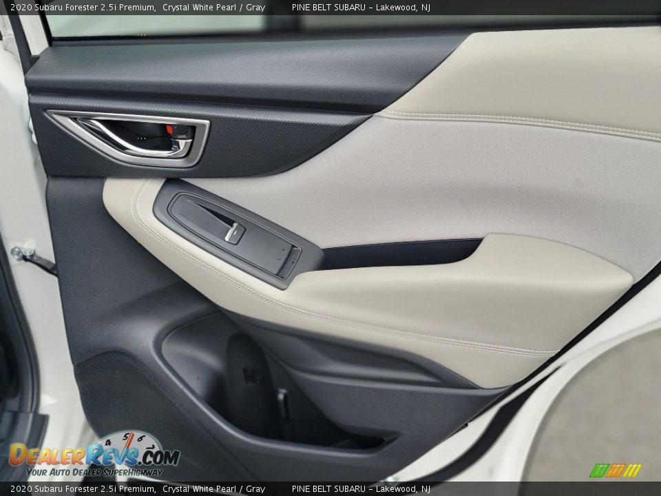 2020 Subaru Forester 2.5i Premium Crystal White Pearl / Gray Photo #26