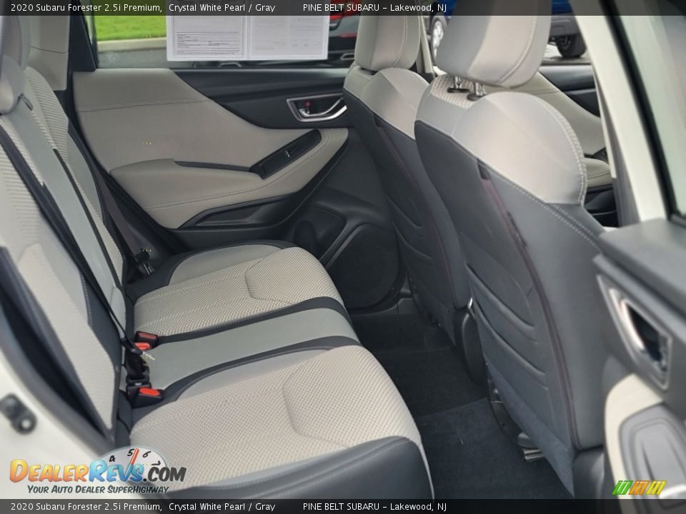2020 Subaru Forester 2.5i Premium Crystal White Pearl / Gray Photo #27