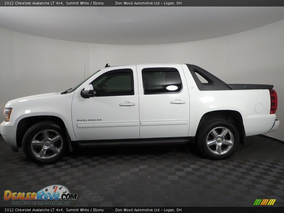 2012 Chevrolet Avalanche LT 4x4 Summit White / Ebony Photo #6