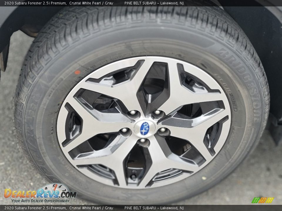2020 Subaru Forester 2.5i Premium Crystal White Pearl / Gray Photo #28