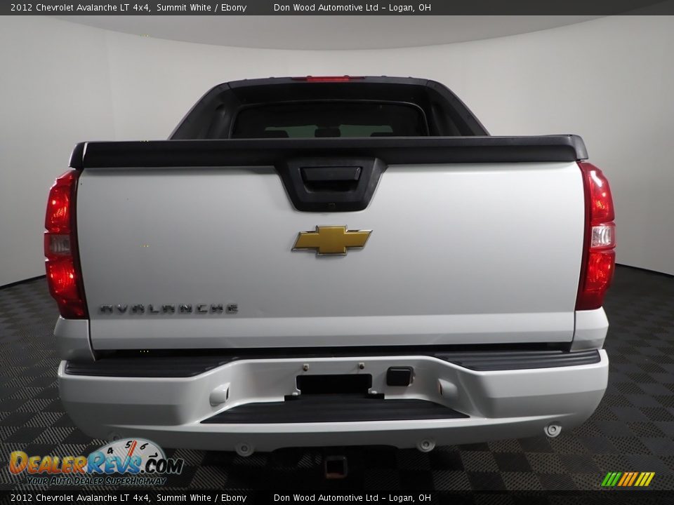 2012 Chevrolet Avalanche LT 4x4 Summit White / Ebony Photo #8