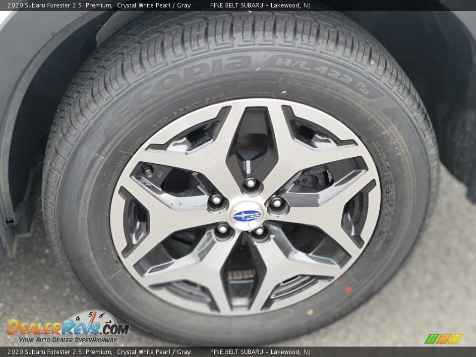 2020 Subaru Forester 2.5i Premium Crystal White Pearl / Gray Photo #30