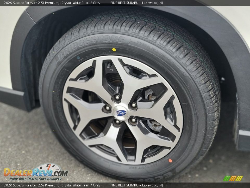 2020 Subaru Forester 2.5i Premium Crystal White Pearl / Gray Photo #33