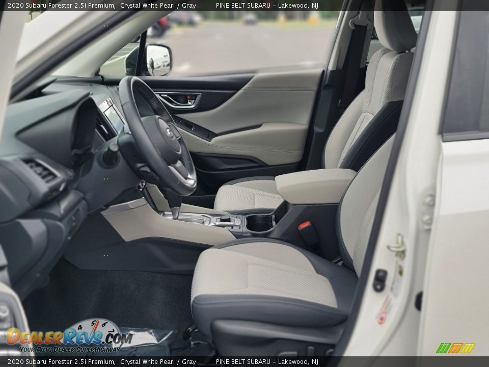 2020 Subaru Forester 2.5i Premium Crystal White Pearl / Gray Photo #35