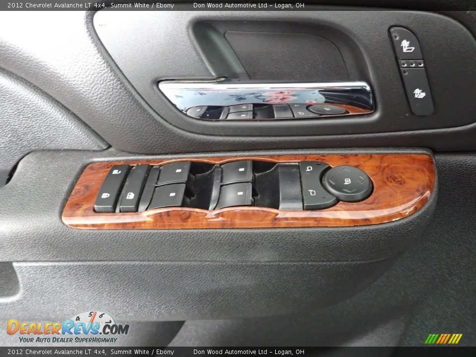 2012 Chevrolet Avalanche LT 4x4 Summit White / Ebony Photo #12