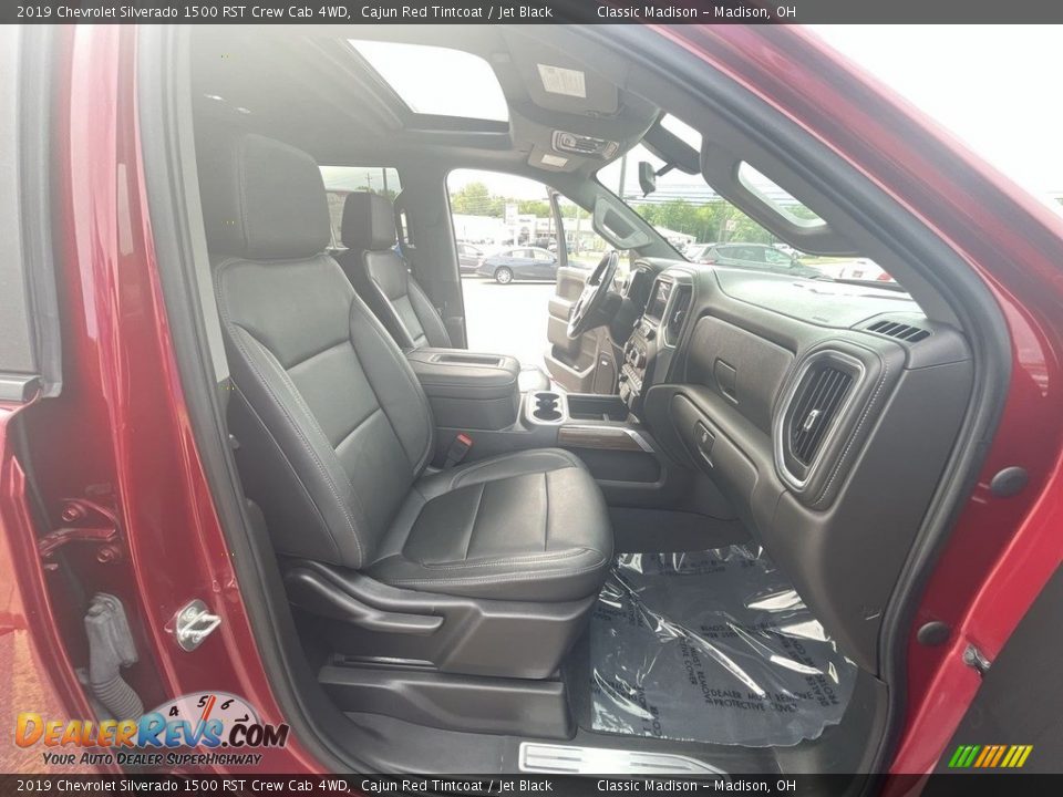 2019 Chevrolet Silverado 1500 RST Crew Cab 4WD Cajun Red Tintcoat / Jet Black Photo #19