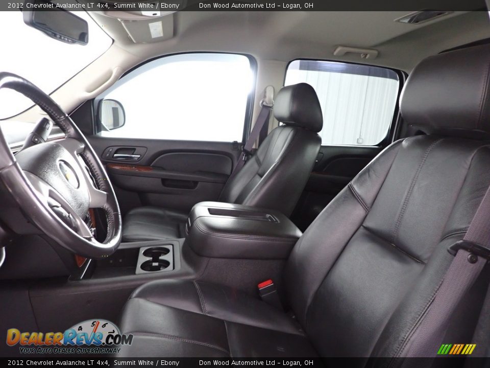 2012 Chevrolet Avalanche LT 4x4 Summit White / Ebony Photo #14
