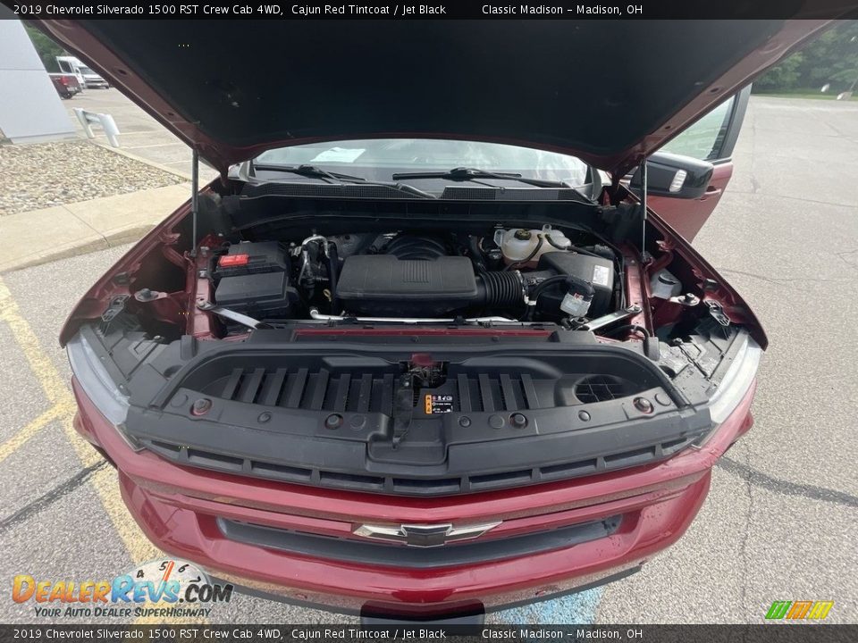 2019 Chevrolet Silverado 1500 RST Crew Cab 4WD Cajun Red Tintcoat / Jet Black Photo #20