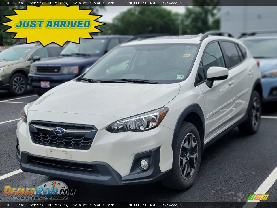 2018 Subaru Crosstrek 2.0i Premium Crystal White Pearl / Black Photo #1