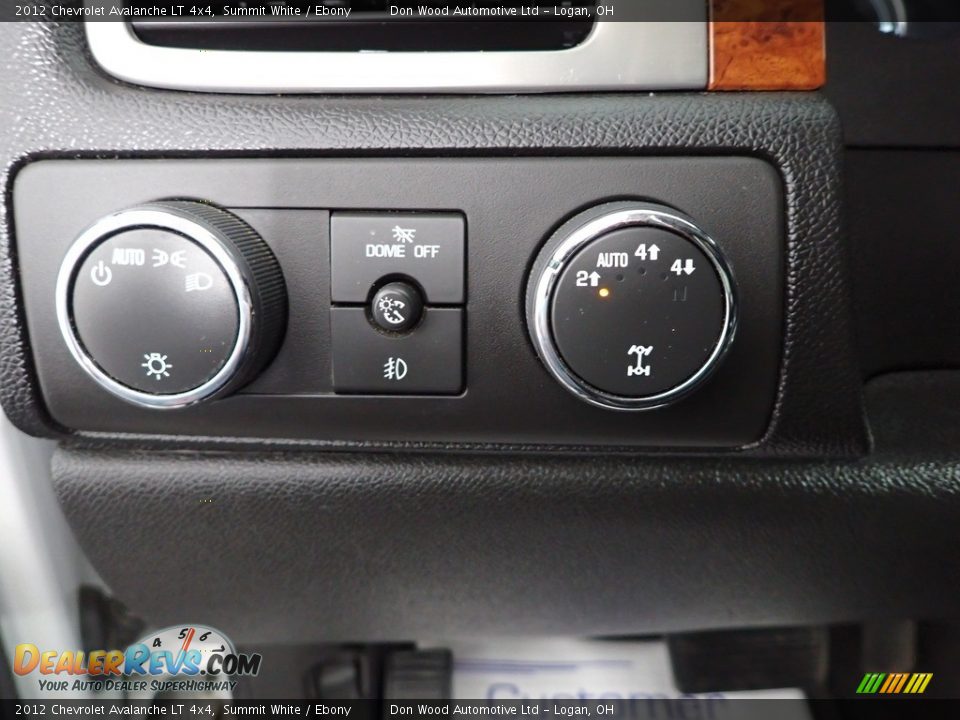 2012 Chevrolet Avalanche LT 4x4 Summit White / Ebony Photo #15