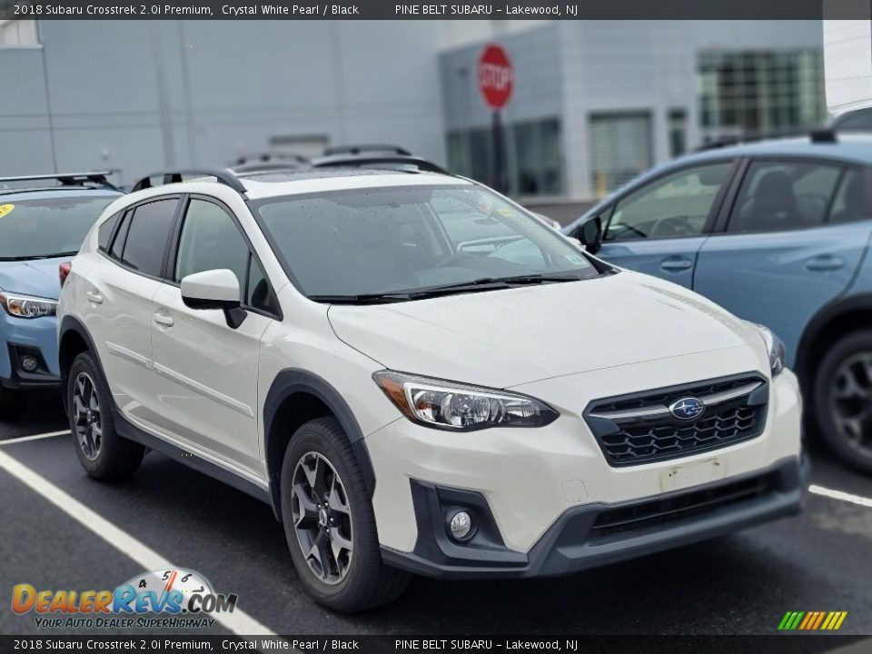 2018 Subaru Crosstrek 2.0i Premium Crystal White Pearl / Black Photo #3