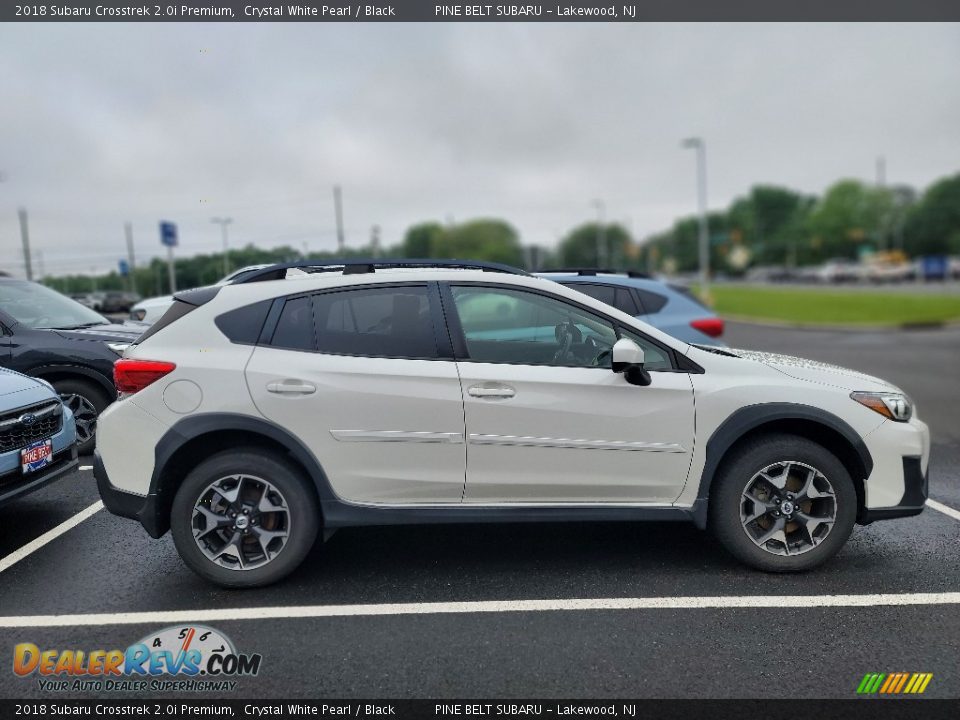 2018 Subaru Crosstrek 2.0i Premium Crystal White Pearl / Black Photo #4