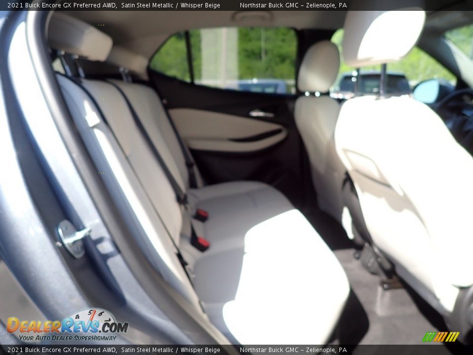2021 Buick Encore GX Preferred AWD Satin Steel Metallic / Whisper Beige Photo #16