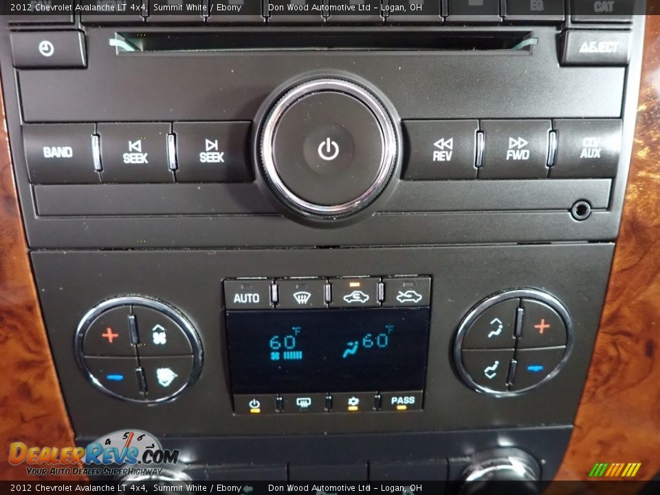2012 Chevrolet Avalanche LT 4x4 Summit White / Ebony Photo #20
