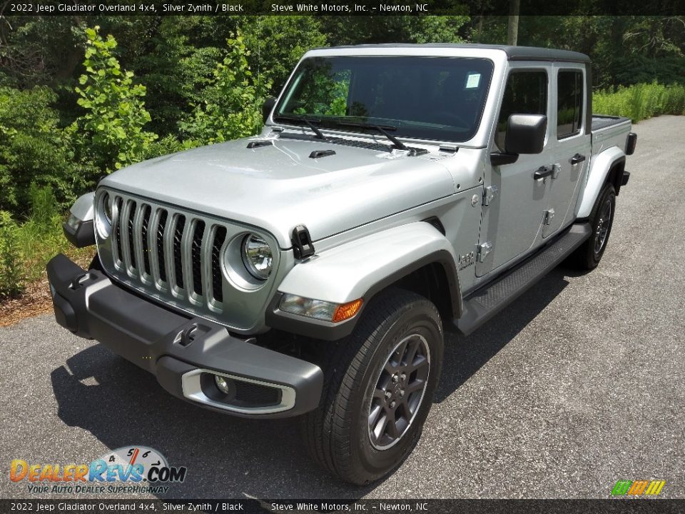 2022 Jeep Gladiator Overland 4x4 Silver Zynith / Black Photo #2