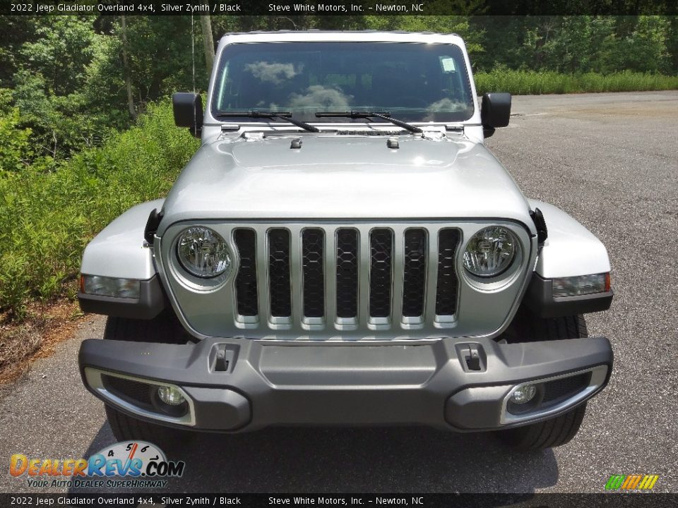 2022 Jeep Gladiator Overland 4x4 Silver Zynith / Black Photo #3