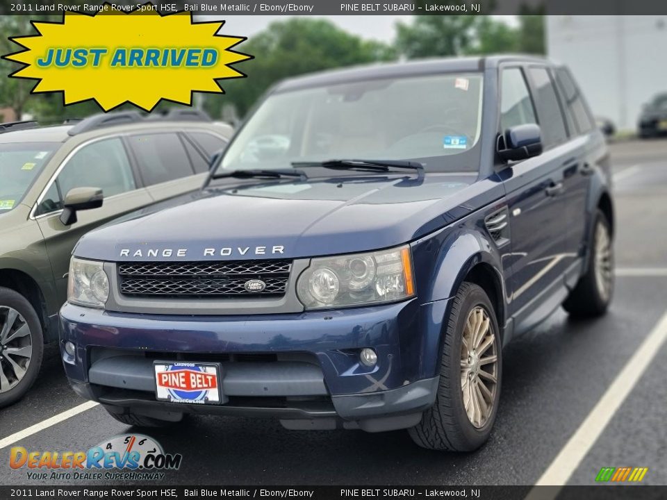 2011 Land Rover Range Rover Sport HSE Bali Blue Metallic / Ebony/Ebony Photo #1