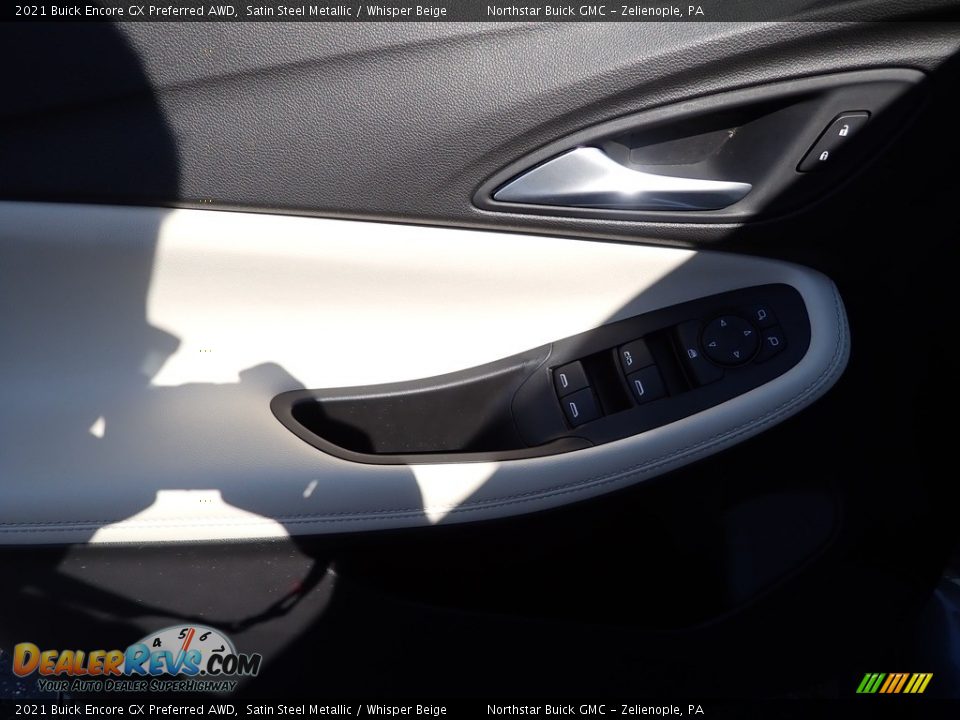2021 Buick Encore GX Preferred AWD Satin Steel Metallic / Whisper Beige Photo #21