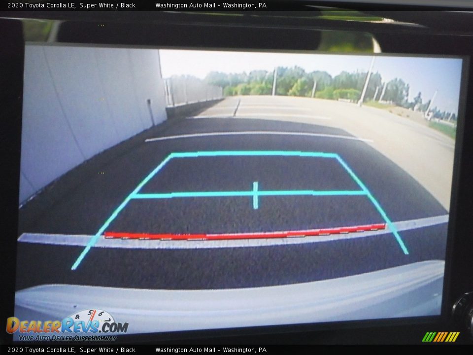 2020 Toyota Corolla LE Super White / Black Photo #6