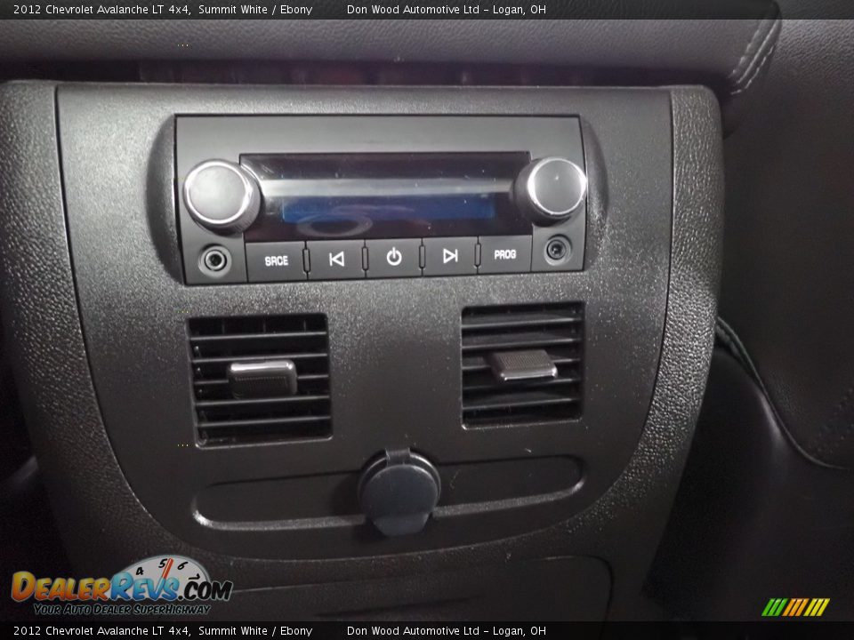 2012 Chevrolet Avalanche LT 4x4 Summit White / Ebony Photo #26