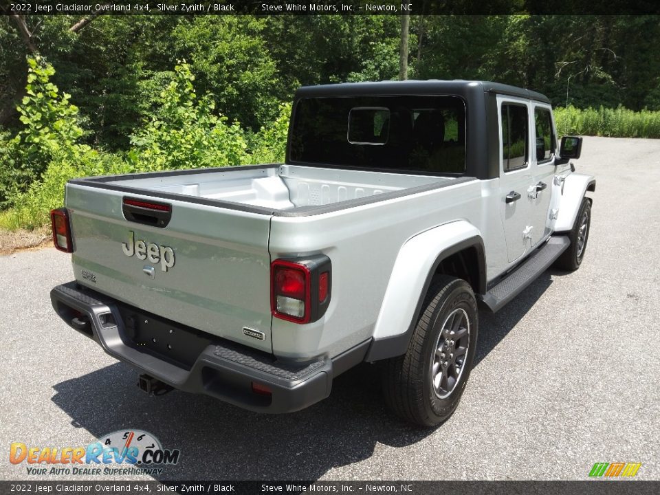 2022 Jeep Gladiator Overland 4x4 Silver Zynith / Black Photo #6