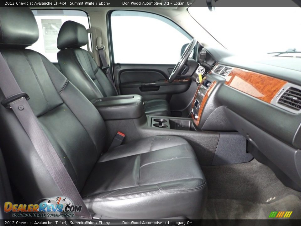 2012 Chevrolet Avalanche LT 4x4 Summit White / Ebony Photo #29