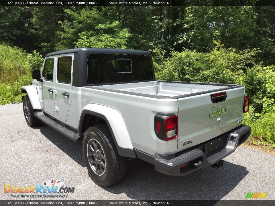 2022 Jeep Gladiator Overland 4x4 Silver Zynith / Black Photo #9